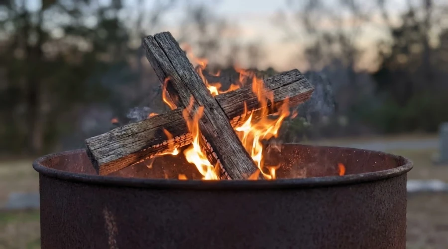 szhiganie-starogo-derevyannogo-kresta