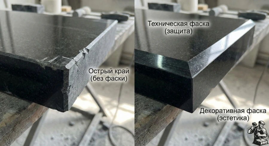 sravnenie-granita-s-faskoj-i-bez-zashchita-ot-skolov