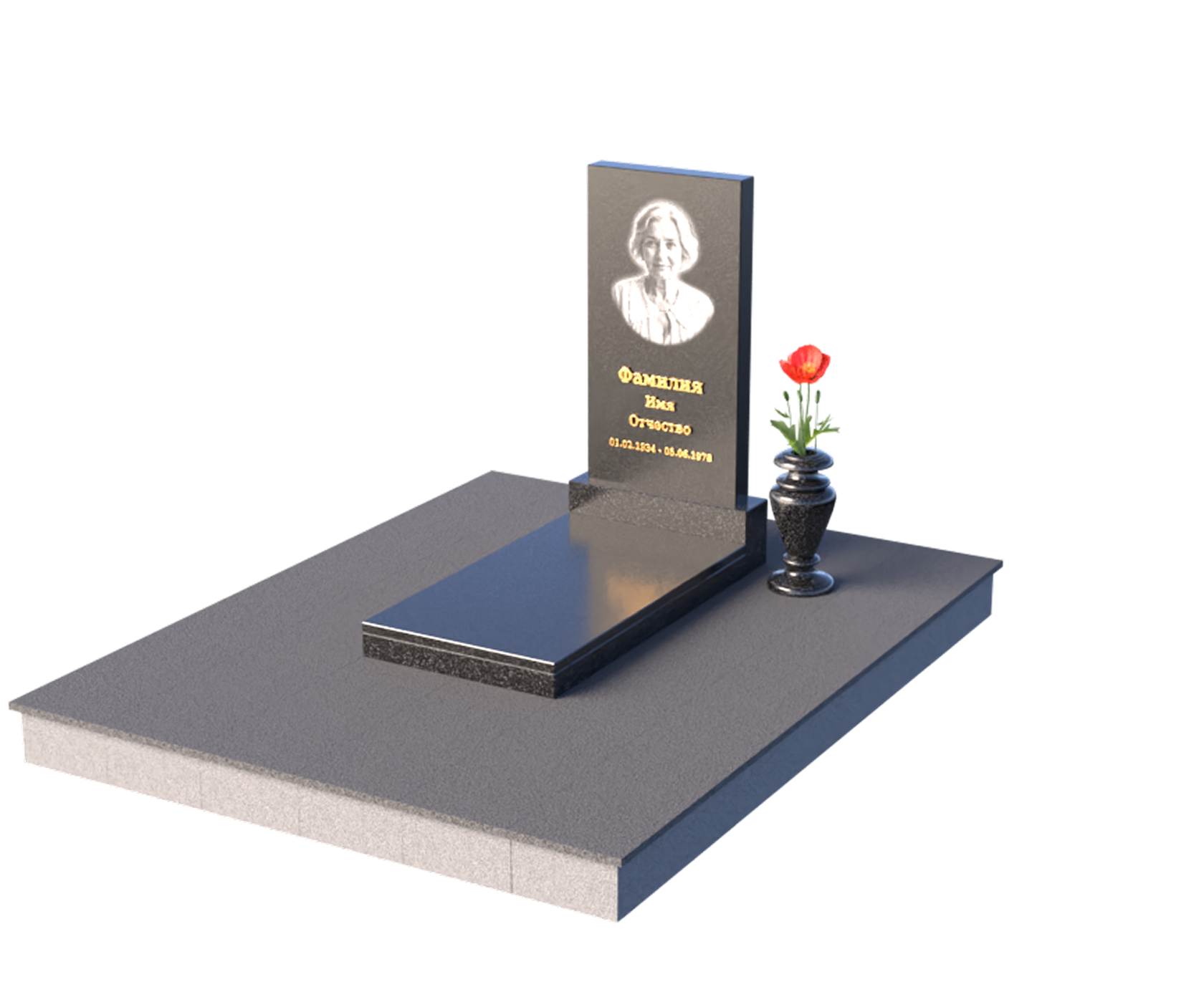 Изготовление памятников под ключ в Сургуте